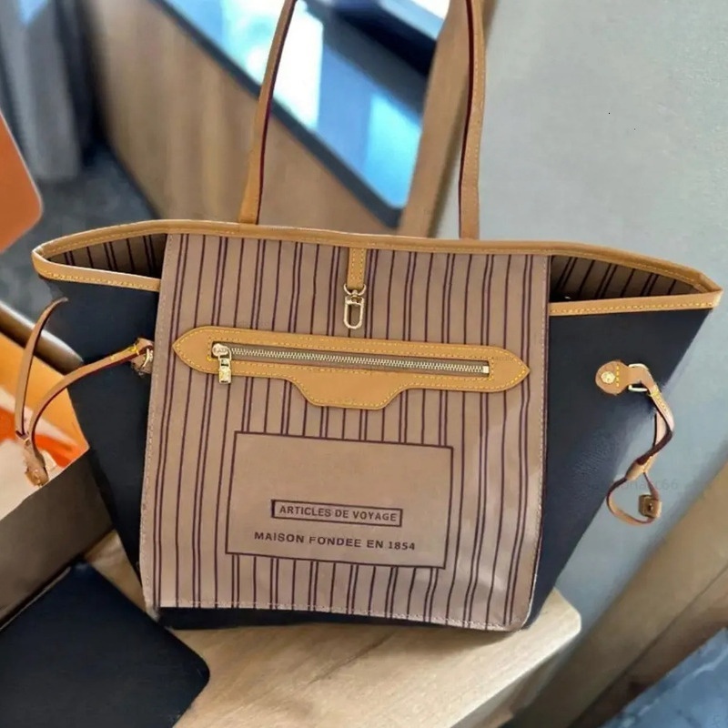 Tote Designer Bag New Handbag Wallet Fashion Leather Crossbody Clutch For Woman Mens Brown Even Crescent Bags Purses Handbags Women