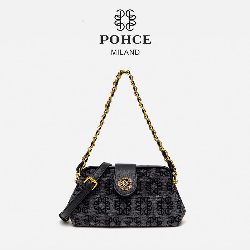 DHPet wholesale 2025 Spring Advanced Texture Dumpling Bag Retro Elegance Shoulder Handbag Armpit Fold Clutch Purse for Women