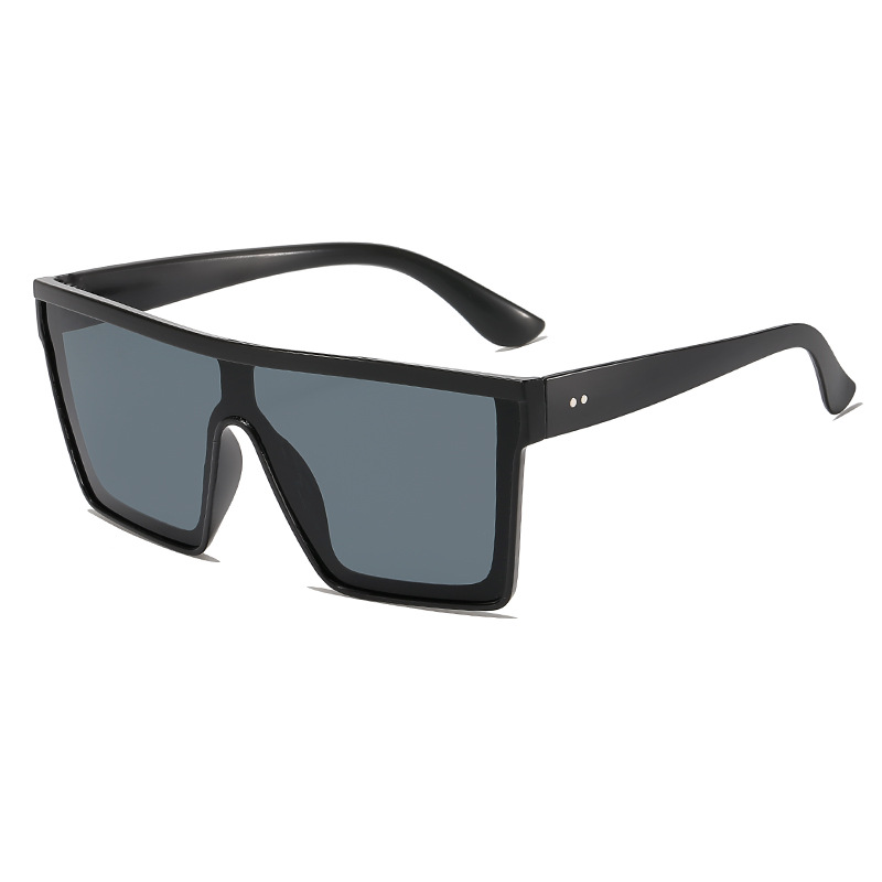 Unisex Street Trendy Frames Sunglasses, Trendy Casual Flat Top Sunglasses for Everyday Use, Fashion Styling Accessories for Outdoor Activities