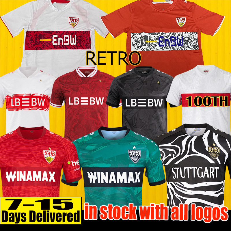 VFB Stuttgartes Soccer Jerseys 25 26 football shirt VfB Jersey special 100 TH Brustring Shirts the Schwabenmetropole Swabian metropolis Football Shirt DEMIROVIC