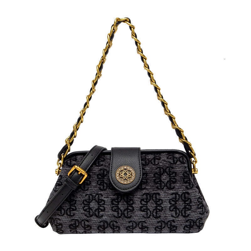 DHPet wholesale 2025 Spring Advanced Texture Dumpling Bag Retro Elegance Shoulder Handbag Armpit Fold Clutch Purse for Women