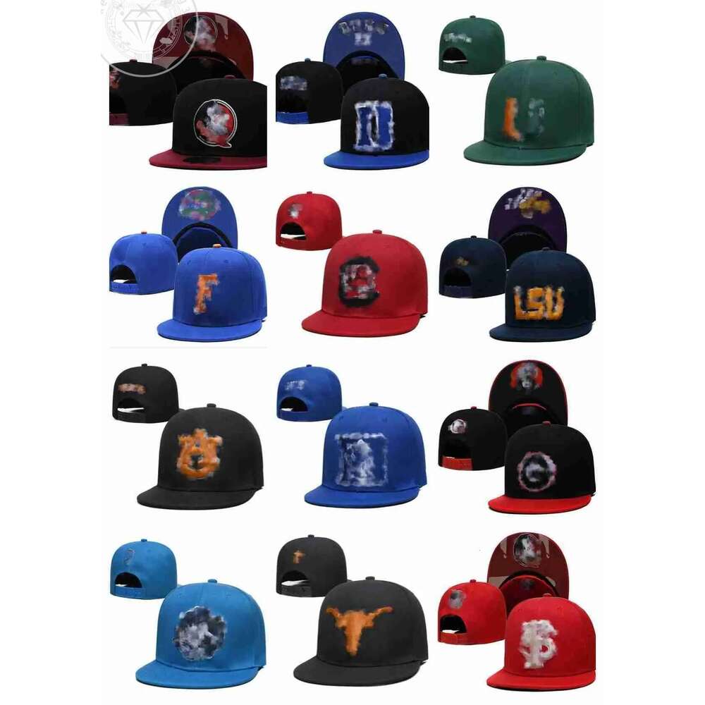 Designer hats Basketball Snapback college Baseball Snapbacks All Teams Embroidery Cotton Football Hats Hip Hop Outdoor Sports Mesh Beanies flex Hat Mix Order
