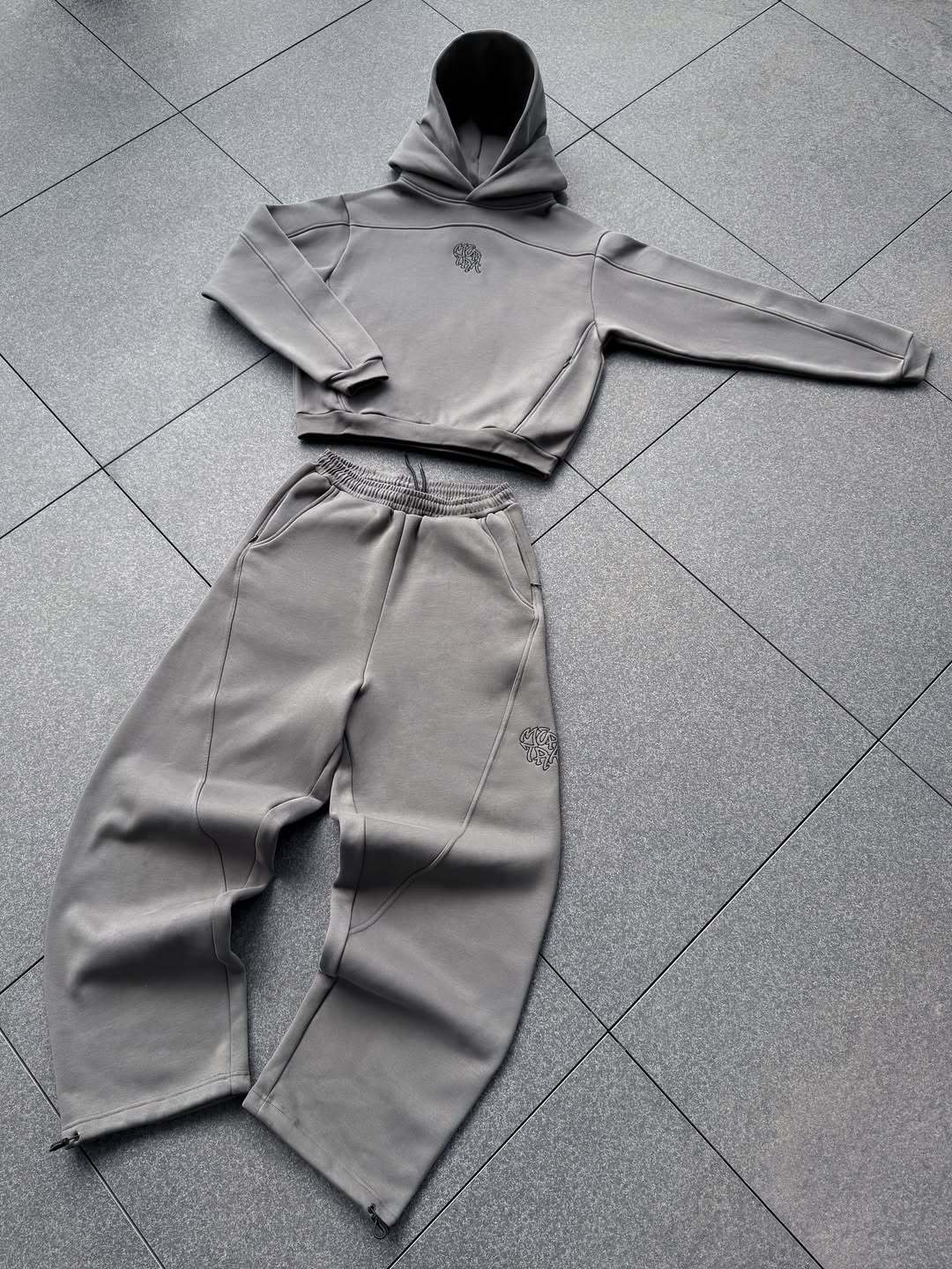 Men's Hoodies Mertra Hoodie Sweatshirt Sports Set Trendy Brand Embroidered Casual Long Sweatpants Sportswear