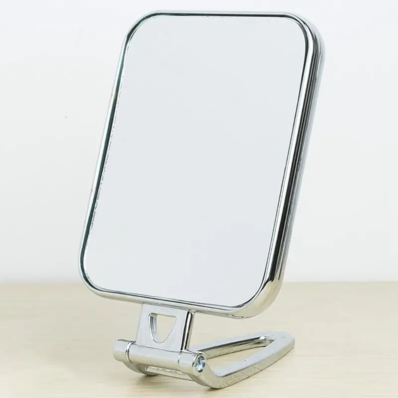 Folding Mirror for Desk Beauty Double Sided Pocket Handheld Mirror Pocket Magnifying Portable Vanity Makeup Mirror Tabletop