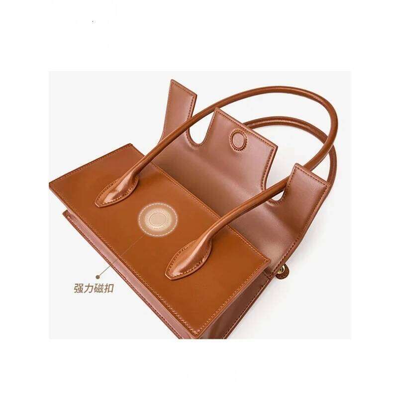 New Women's Genuine Leather Shoulder Niche High-Grade Underarm Bag Stylish And Elegant Slung Ladies One-Shoulder Handbag