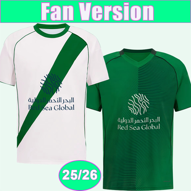 25 26 Al Ahli Saudi Mens Soccer Jerseys MAHREZ GALENO DEMIRAL KESSIE Home Away Football Shirts Short Sleeve Uniforms