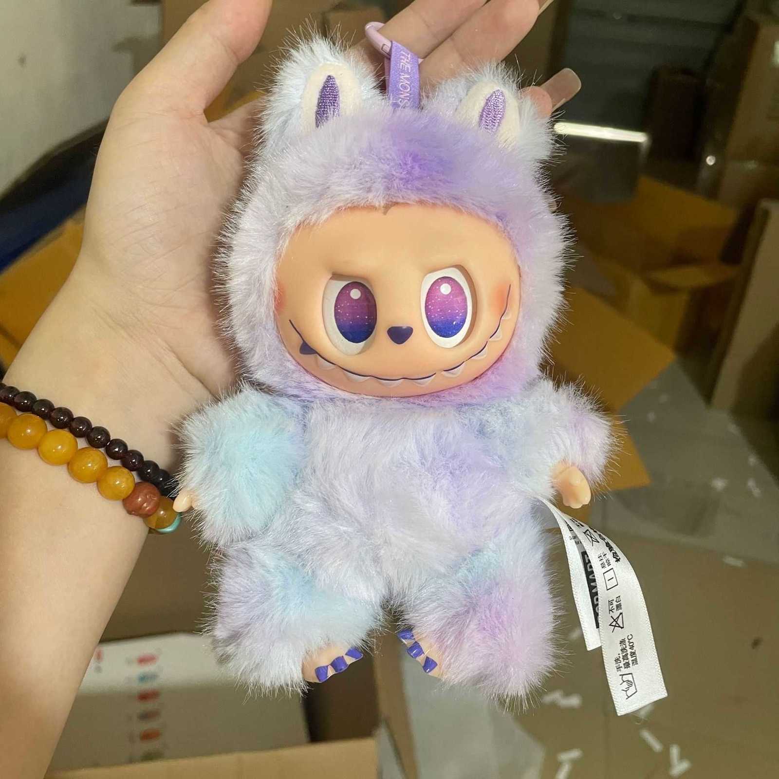 Cross-border new-generation third-generation Motherland version rubbery plush toy pendant novelty item Labubu blind box