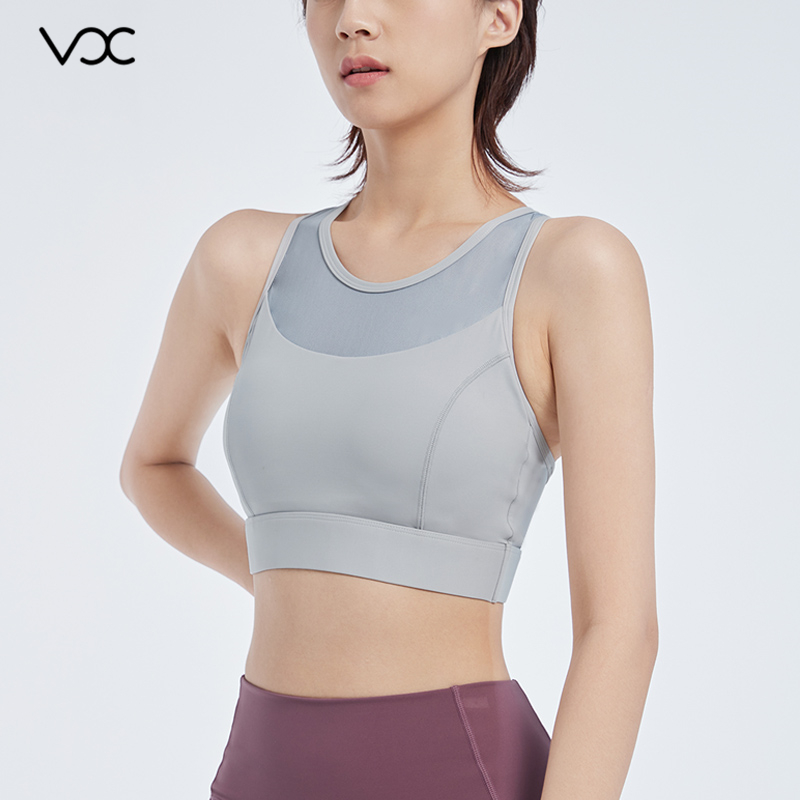 Sports Bra with Extended Hem Design Enhanced Support for Worry-Free Running and Jumping