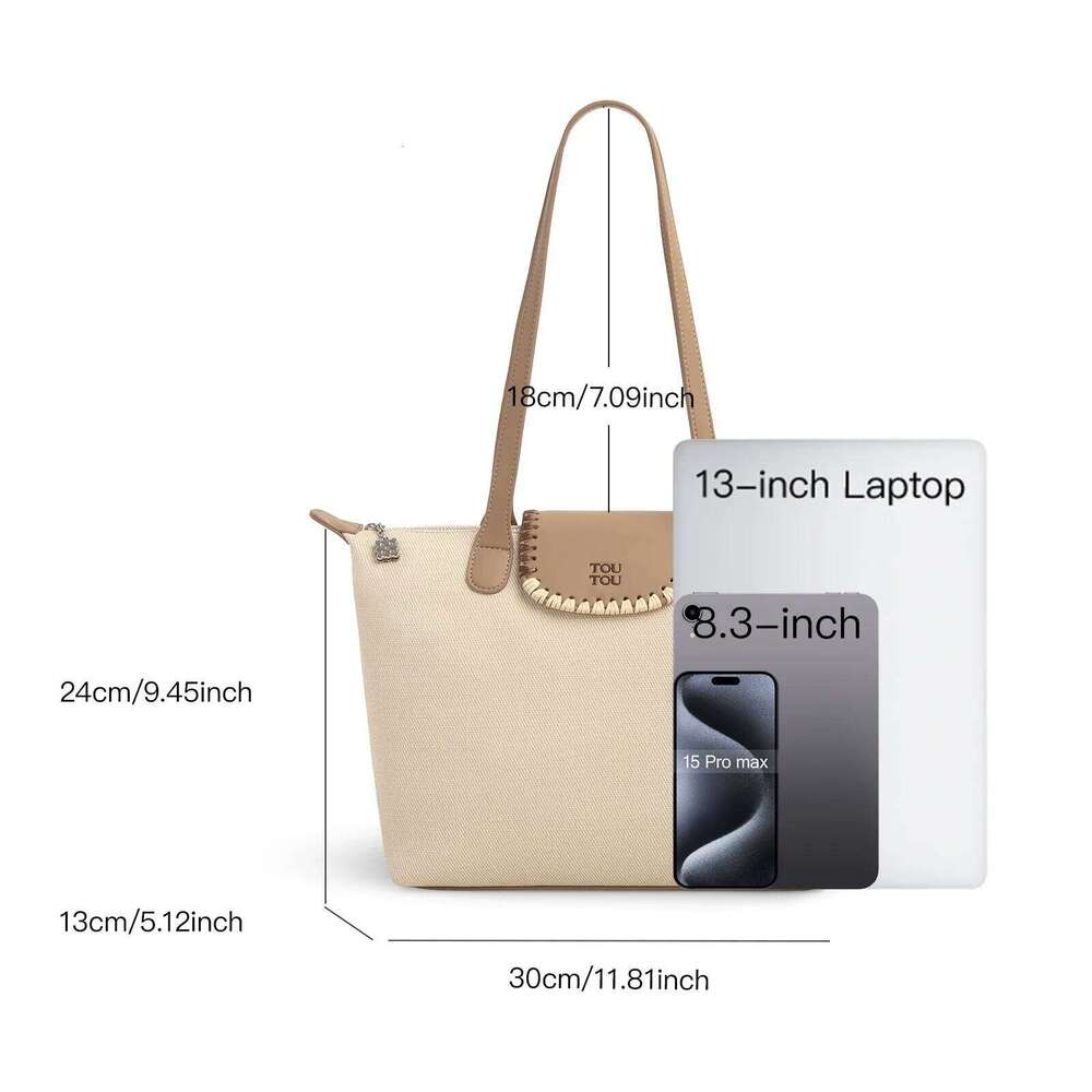 TOUTOU Women Handbag Five Star Pendent Zipper Tote PU Leather One Shoulder Crossbody Female Portable Makeup Cosmetics Bag
