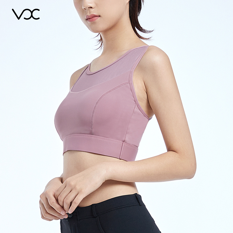 Sports Bra with Extended Hem Design Enhanced Support for Worry-Free Running and Jumping