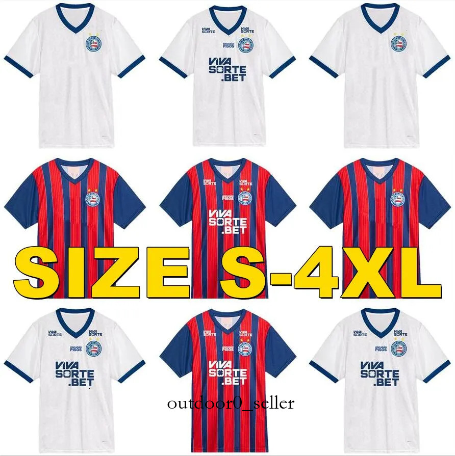 3Xl 4Xl 2025 2026 Bahia Soccer ADEMIR OSCAR CAULY ARIAS E.Ribeiro Jerseys JEAN LUCAS Home Away 3Rd Goalkeeper 25 26 Special Edition Superman Bahia Football