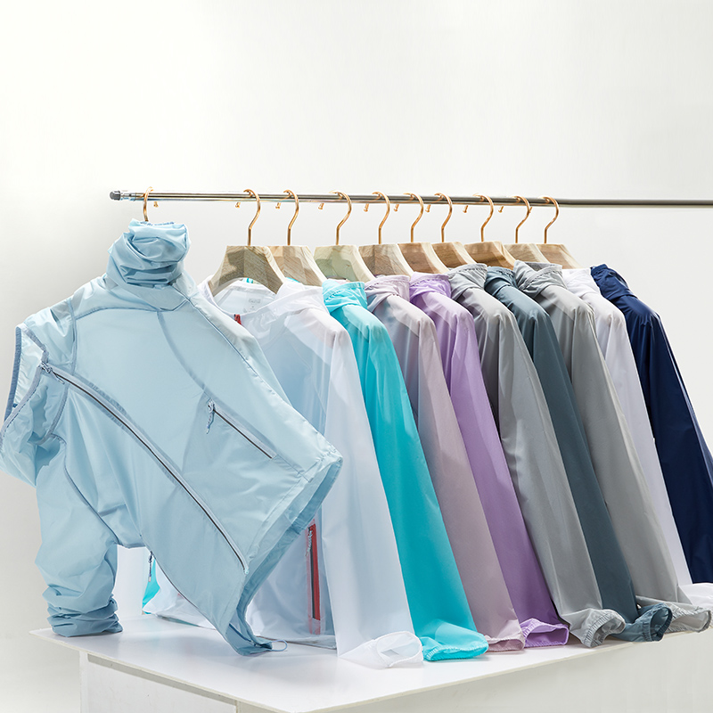 upf50 couple sunscreen clothing lightweight portable