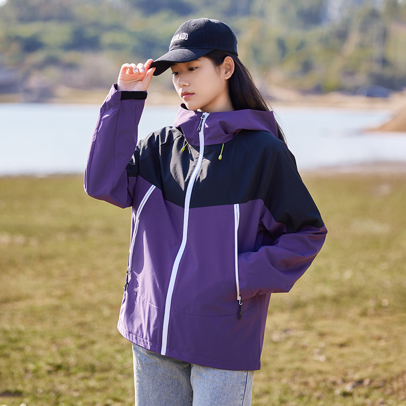 Colorful Outdoor Mountain Jacket Trendy for Couples Families