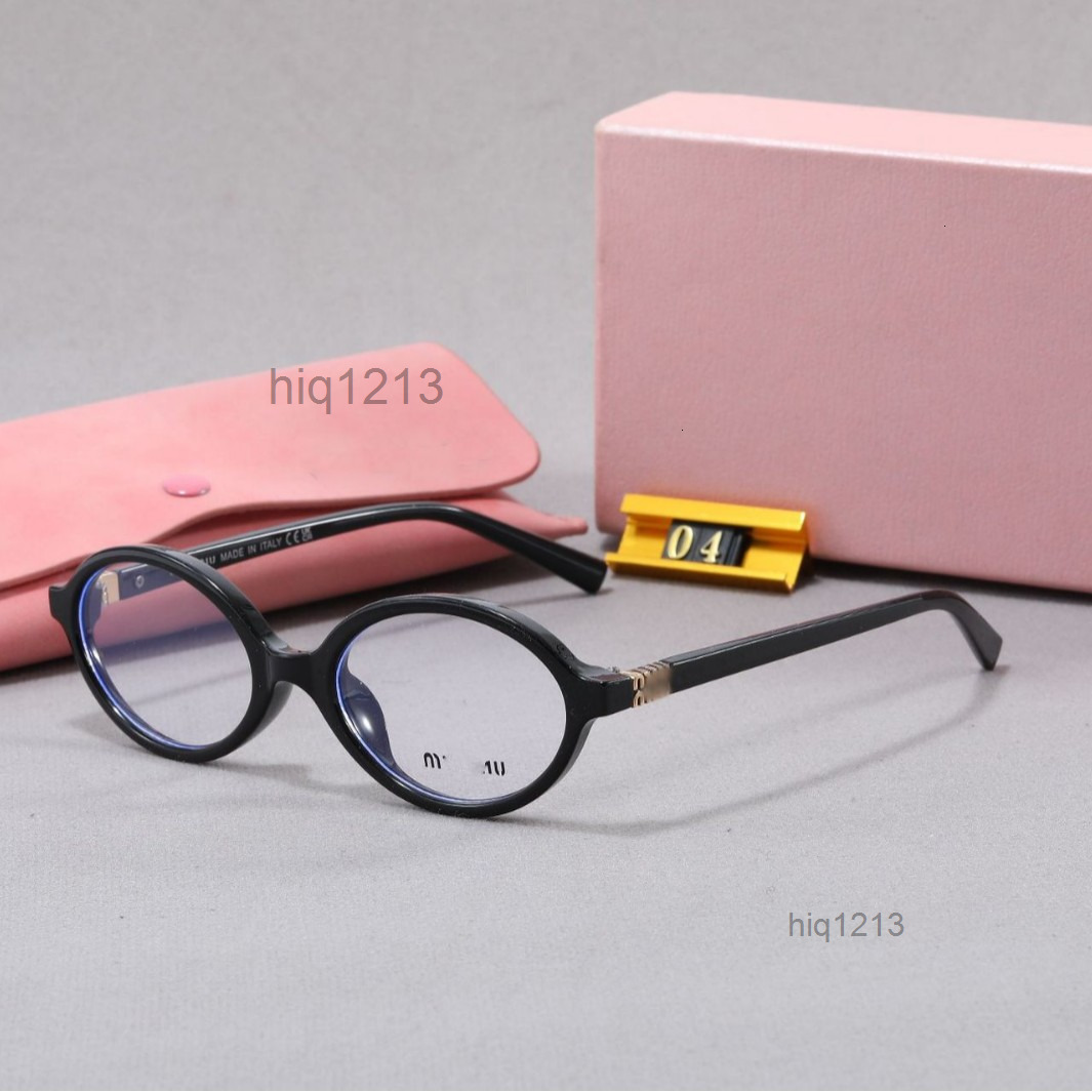 mIUly mIUly miumiu muimuu sunglasses miumiue glasses Small Frame Bookish Oval Thin Leg Sunglasses New Style Personality High-Value Women's Sunglasses VQ9X X6TN
