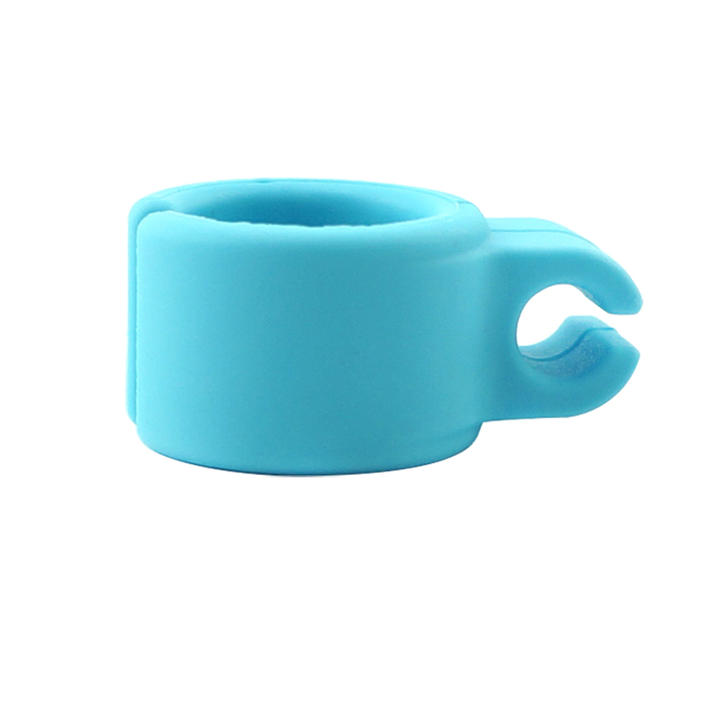 Colorful Silicone Cigarette Holder Ring - Portable, Non-Slip Finger Grip Clip for Smokers | Ideal for Gaming & Daily Use | Lightweight, Tobacco Regula