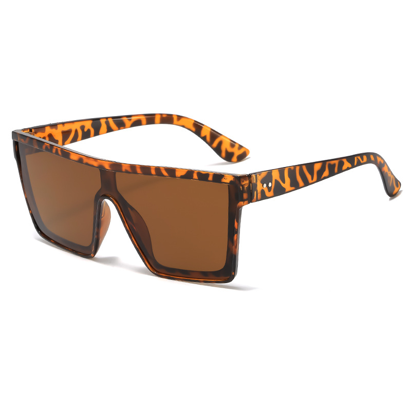 Unisex Street Trendy Frames Sunglasses, Trendy Casual Flat Top Sunglasses for Everyday Use, Fashion Styling Accessories for Outdoor Activities