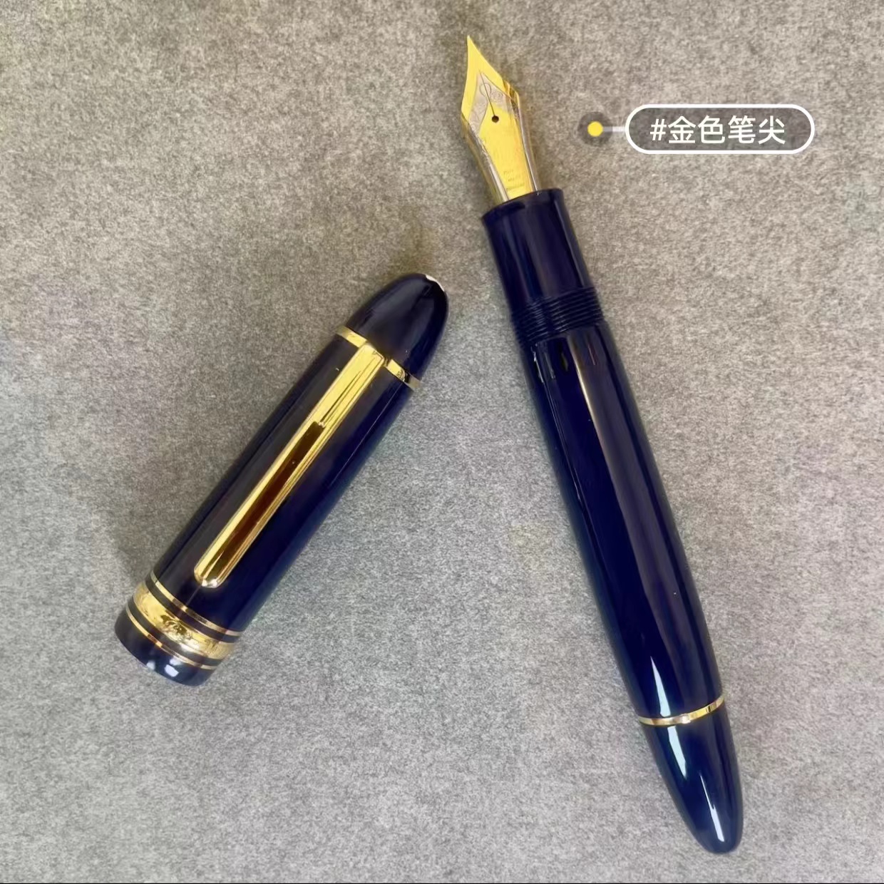 Dwe74 Wholesale 149 Series High-End Mb Export Copper Piston Signature Fountain Ink Pen No Box M002