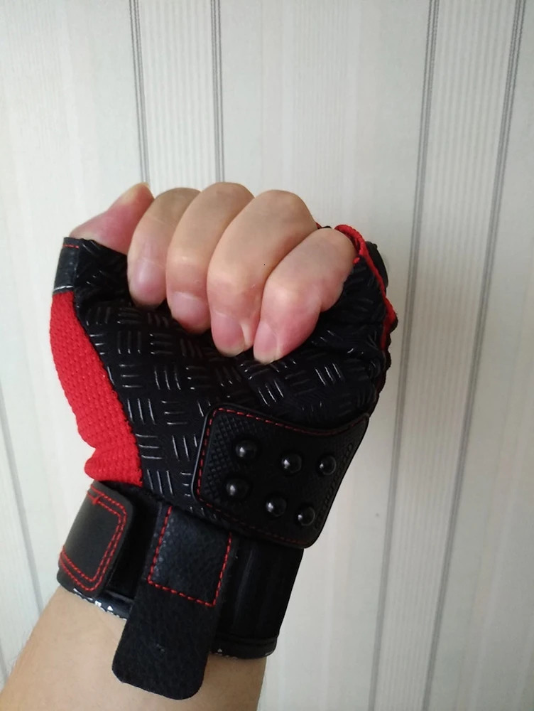 Tactical Gloves Steel Safety Outdoor Cycling Equipment Brass Knuckle Motorcycle Powersports Racing Bicycle Self Defence For Man 250901