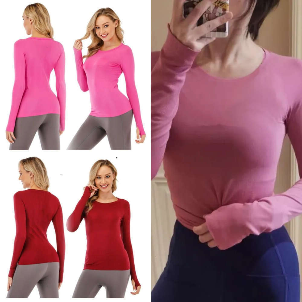 Women luluity lemones shirt long sleeved shirt luluity lemones Breathe Gym quick dry Seamless Long Sleeve luluity lemones