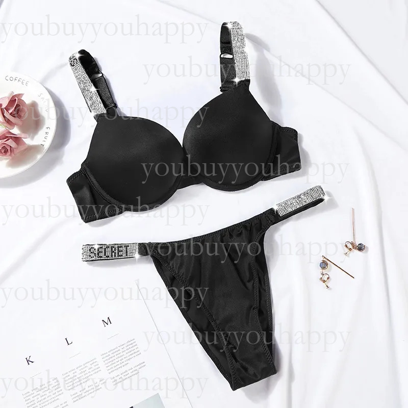 Victoriasecret Bra Set Sexy Underwear Set Comfort Brief Sets Push Up Bra And Panty 2 Piece Sets For Women Lingerie Set 5Bd L2510301WJF