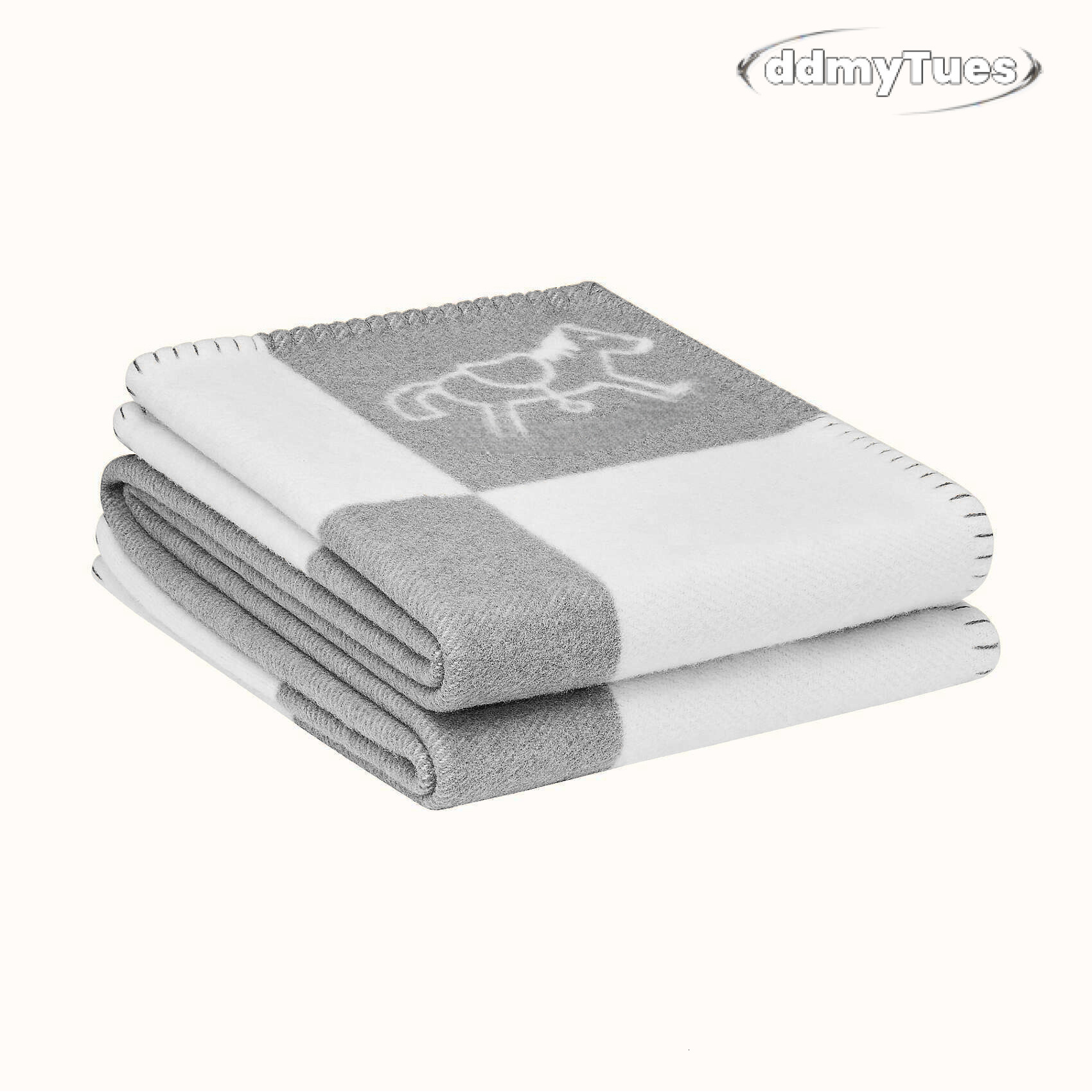 Portable Warm New Baby Suitable For 3-6 Years Old 130/100Cm Cashmere Soft Pony Pattern Wool Blanket Decorative Knitted Blankets ddmythur XJ260304