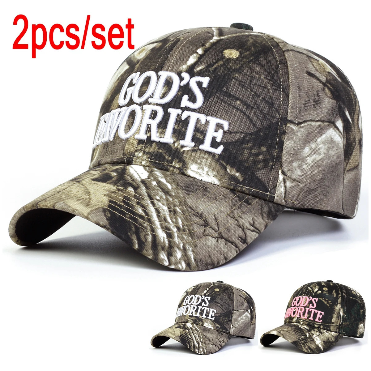 Unisex GODS FAVORITE Letter Embroidery Baseball Caps Outdoor Adjustable Spring and Autumn Casual Sunscreen Hat 250901