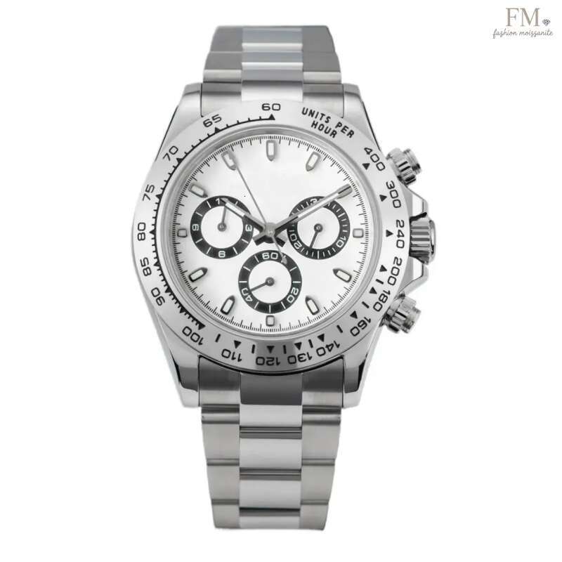 Man's Designer Watch: Luxury Automatic Mechanical Ceramic Timepiece, Full Stainless Steel, Sapphire Crystal, Luminous Display, 41mm, Single Purchase at Wholesale Price