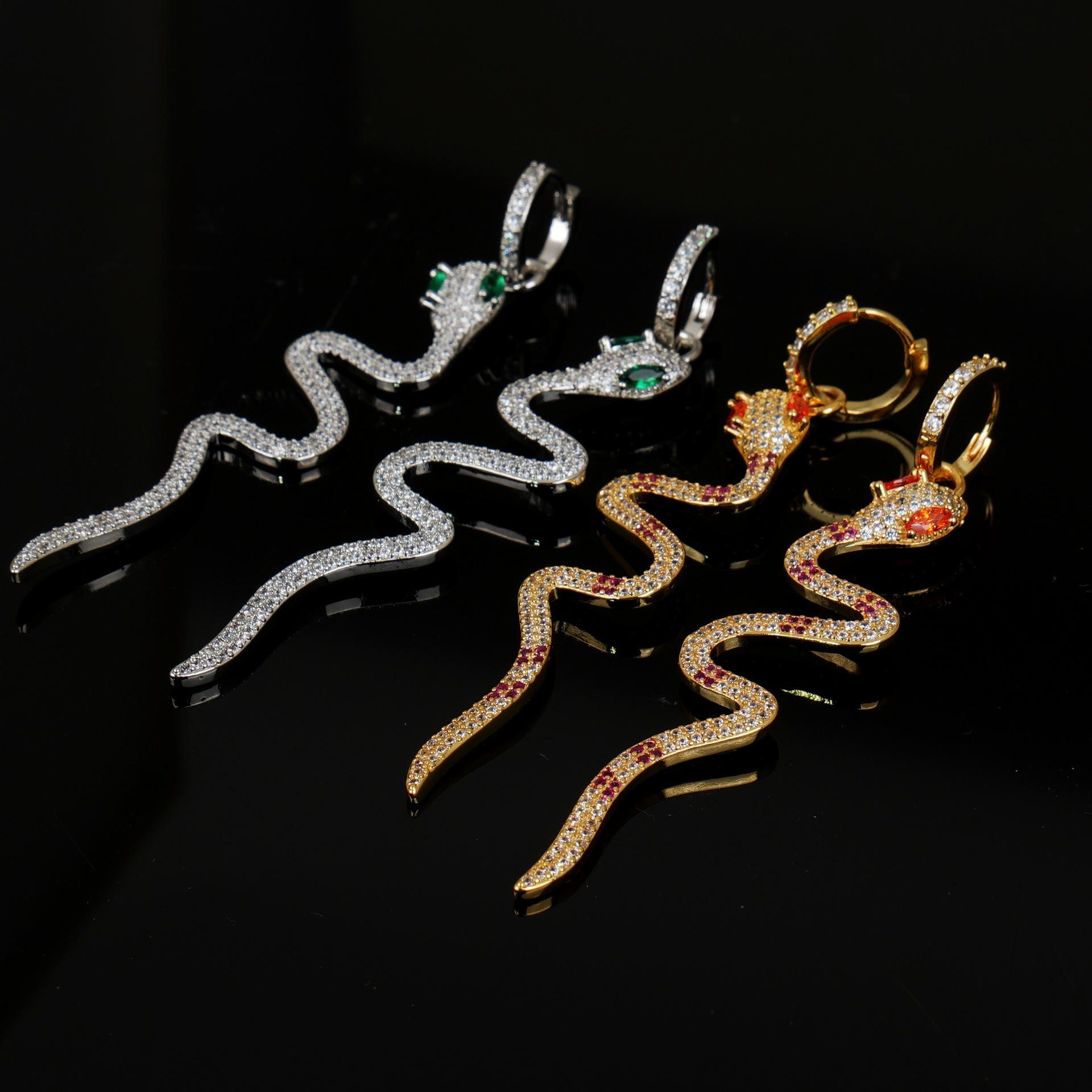 Luxury Brand Designer Jewelry Light Luxury Fashion Jewelry Earrings Studs High-End Full Diamond Inlaid Elegant Aura Full Open Earrings for Women