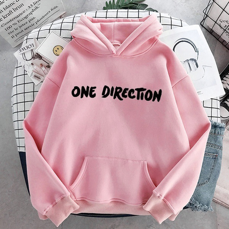 2025 New Fleece-Lined Hoodie Sweatshirt Fall/Winter Couple's Tops Loose Fit Letter Print - CJ2209L22