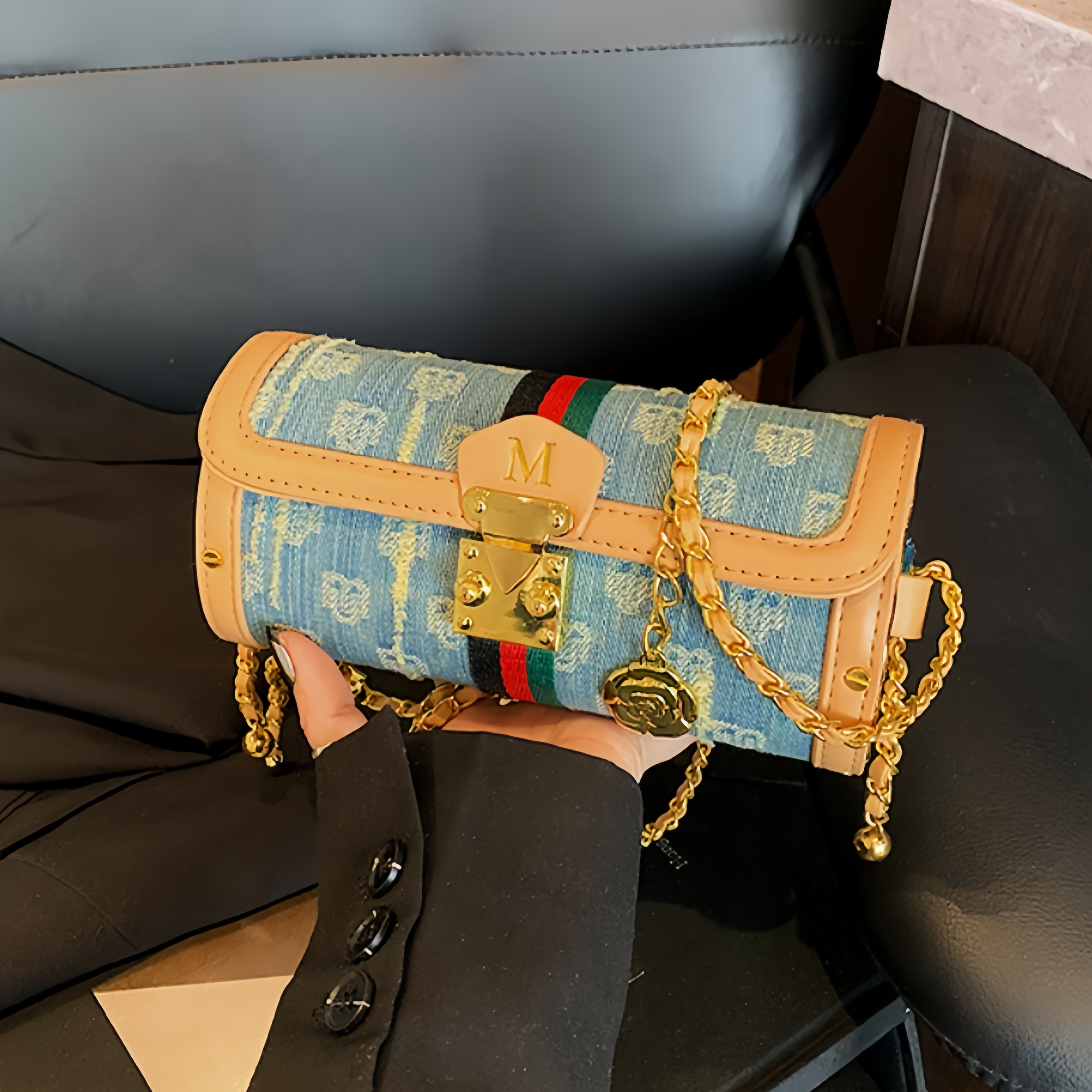 high quality Denim mini luxury bag purses Baguette crossbody designer bag woman handbag purse shoulder pink bags designer women handbags cross body womens bag