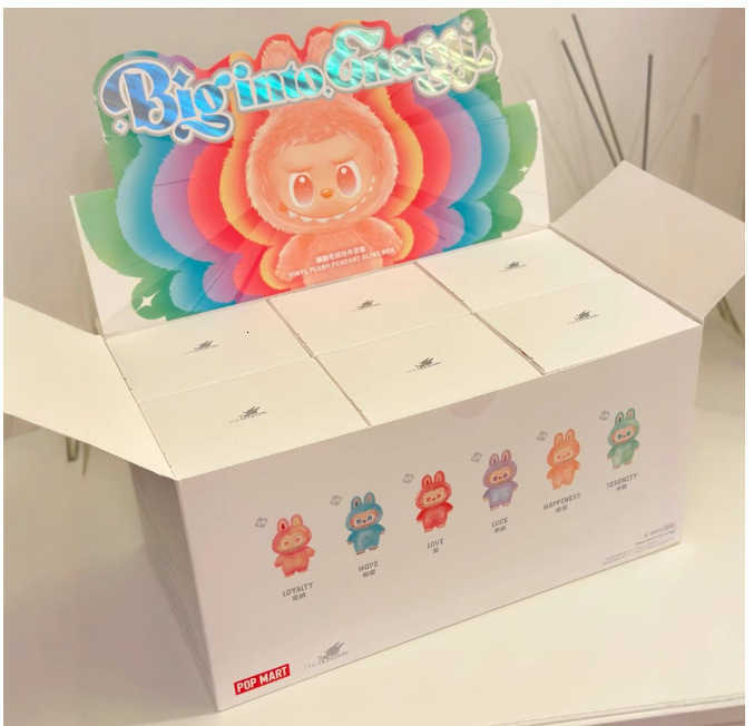 Cross-border new-generation third-generation Motherland version rubbery plush toy pendant novelty item Labubu blind box
