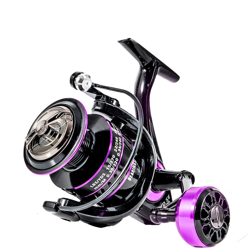 KDSE series spinning wheel metal large capacity wire cup non explosion spinning wheel fish wheel