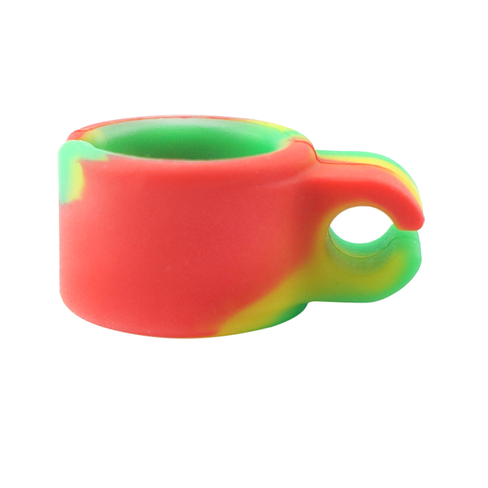 Colorful Silicone Cigarette Holder Ring - Portable, Non-Slip Finger Grip Clip for Smokers | Ideal for Gaming & Daily Use | Lightweight, Tobacco Regula