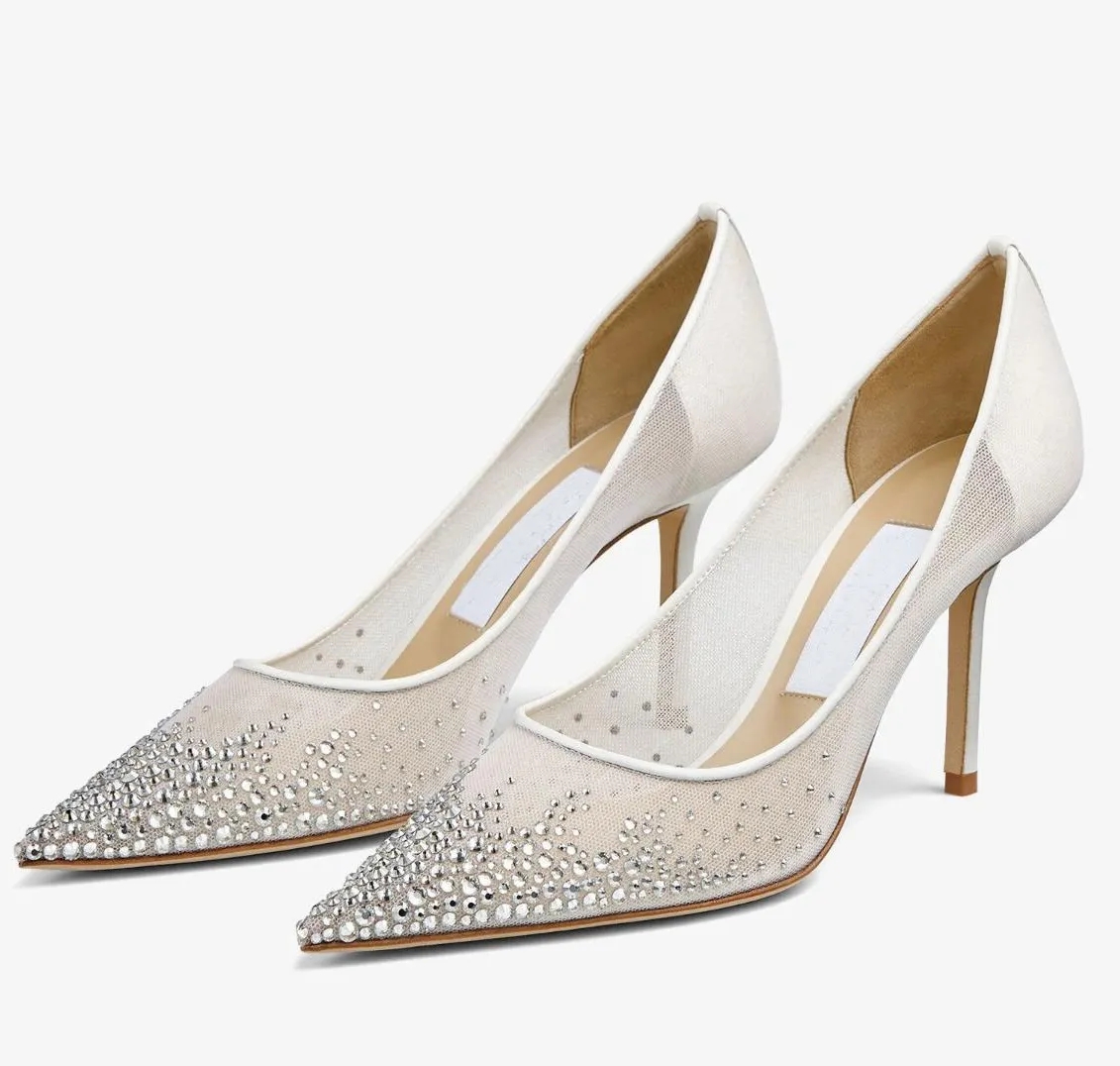 Elegant Bridget Stiletto Heels Bow Knot Strappy Satin Sandals Shoes Women Peep Toe Mules Party Dress Wedding Lady Elegant Walking EU35-43