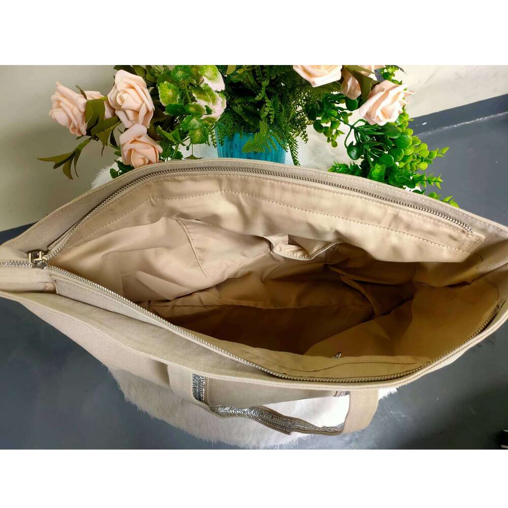 Dame Sacs Retro Large Capacity Canvas One Shoulder Bags For Women 2025 Fashion Casual Ladies Handbag Shopping Bag No