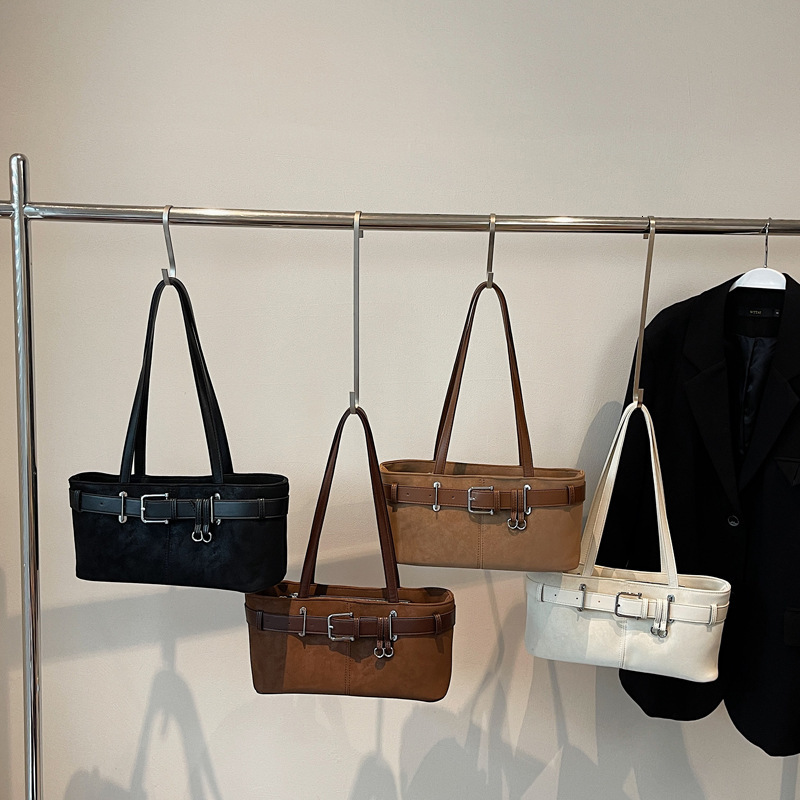 Autumn New Retro Simple Underarm Bag Light Luxury Versatile niche atmosphere design Shoulder bag Fashion small square bag Designer diagonal cross bag