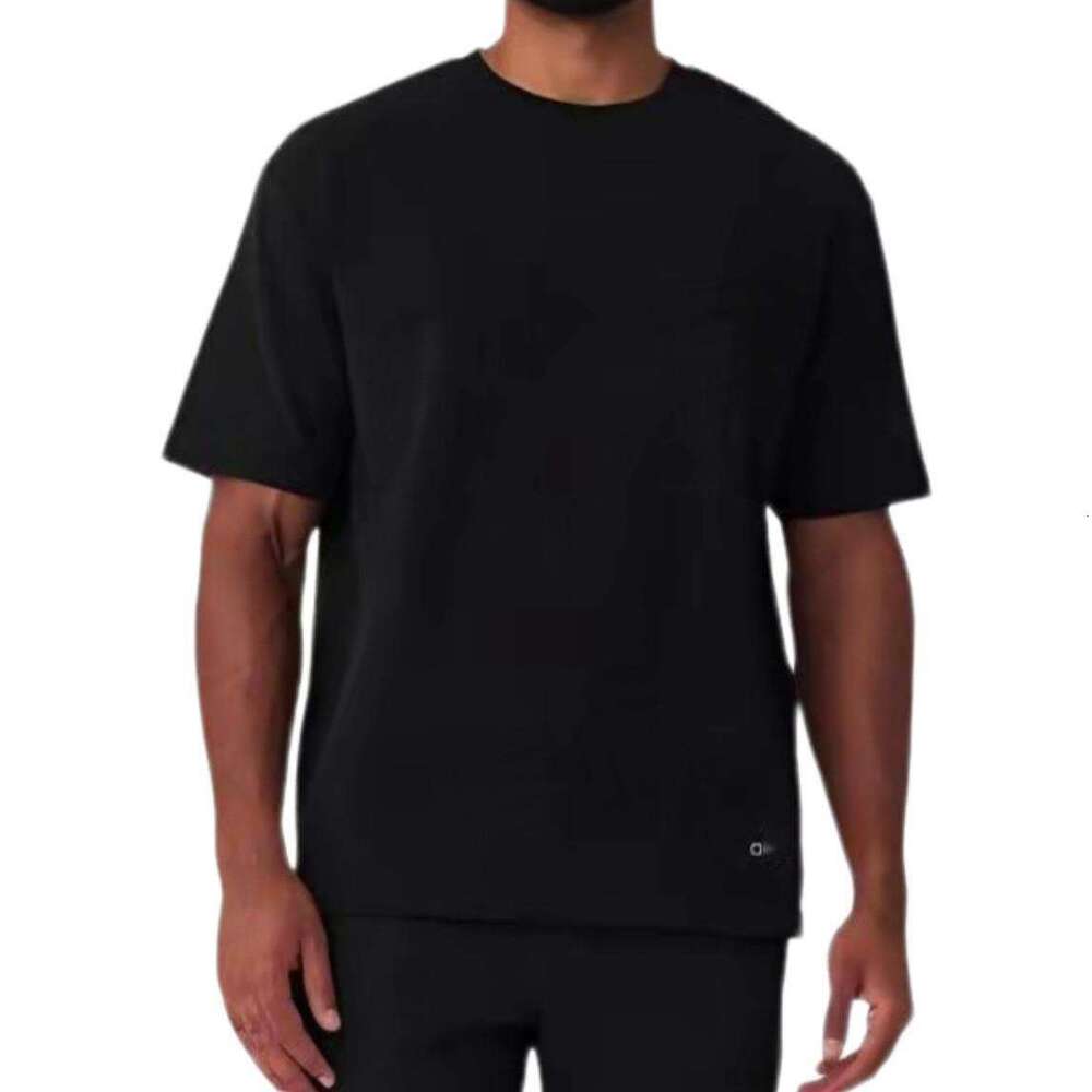 luxury aallo mens designer t shirt tees summer men designer shirt round neck sweat absorbing short sleeves cotton high quality