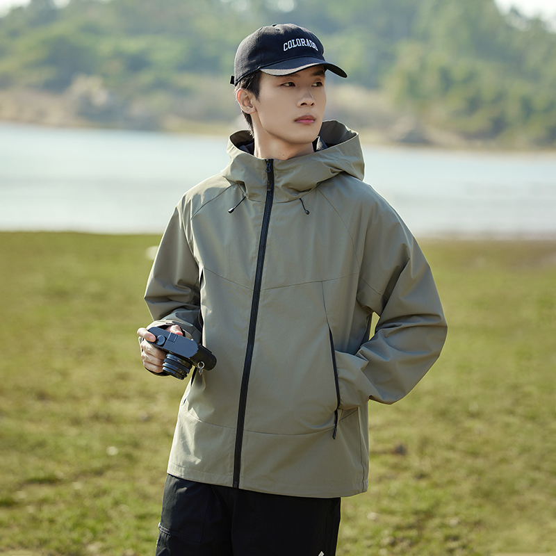 Colorful Outdoor Mountain Jacket Trendy for Couples Families