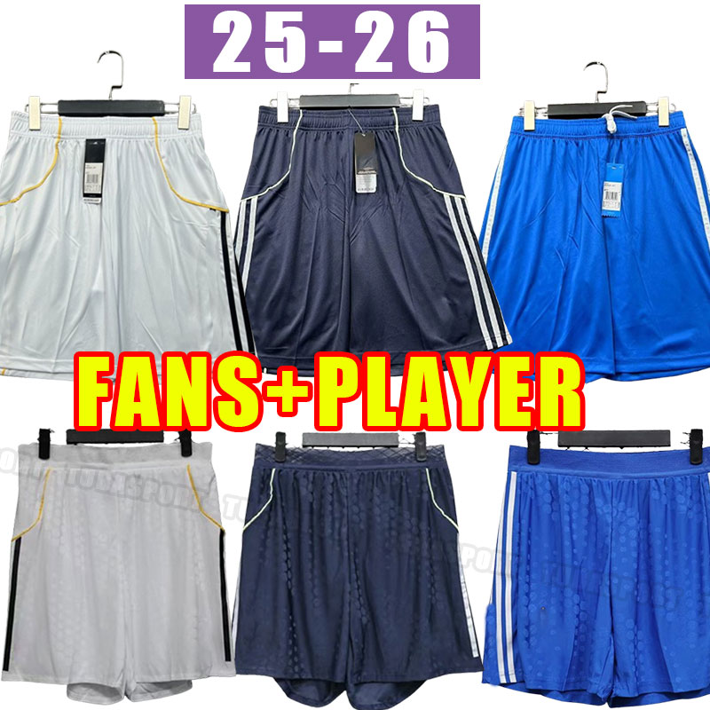 Real BENZEMA soccer shorts 24 25 26 football pants VINI ALABA TCHOUAMENI CAMAVINGA MODRIC VINICIUS RUDIGER 2025 2026 home away third men adult fans player MADRIDS