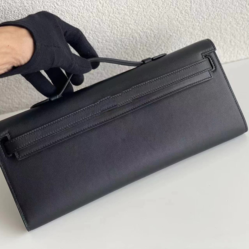 12a Clutch bag Evening Bags Designer Factory Imported Swift Leather Cut High-quality Shoulder Coin Makeup Wallet Crossbody Handbag New Fashionable Women's Bag tote