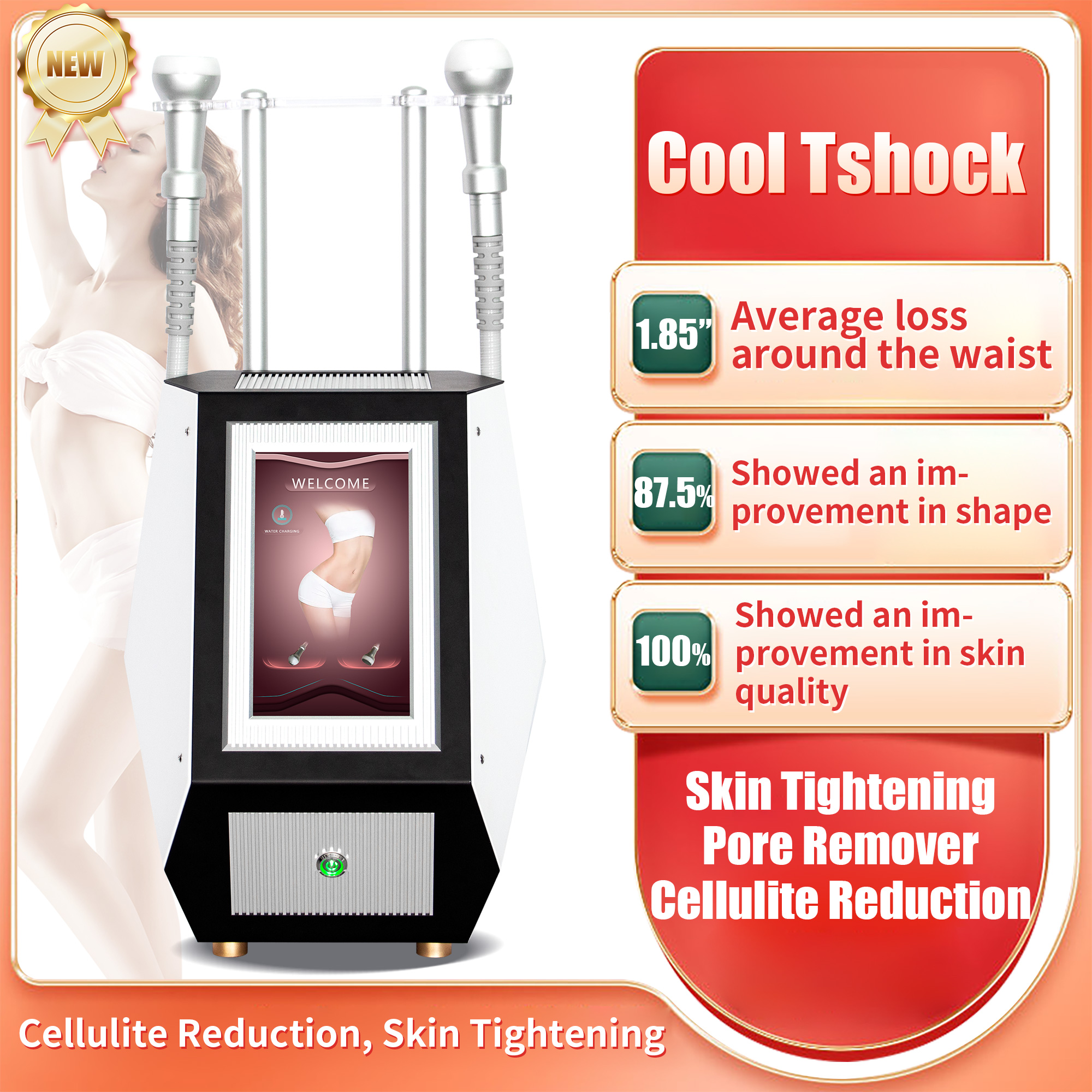Professional Hot and Cold Skin Firming Cryo Portable Facial For Fat Reduction Skin Tightening Body Contouring and Body Slimming