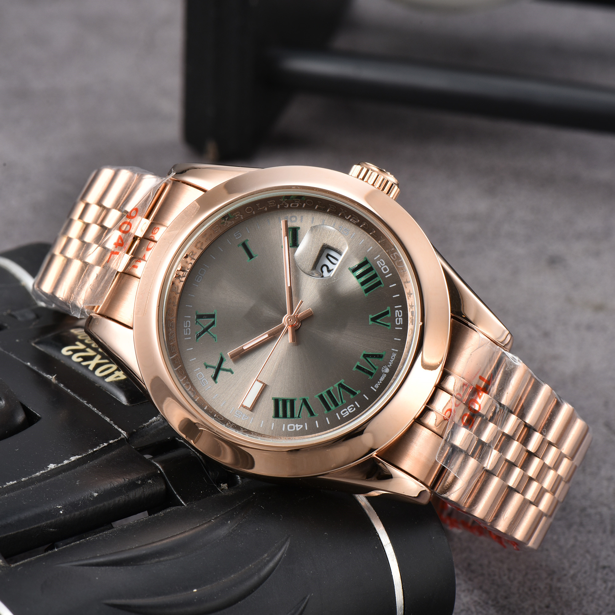 New Mens women OYSTERity PERPETUALity SKY DWELLR Set with diamonds Watches automatic quartz Movement Male Clock Luxury Business Designer Men Wristwatches #203