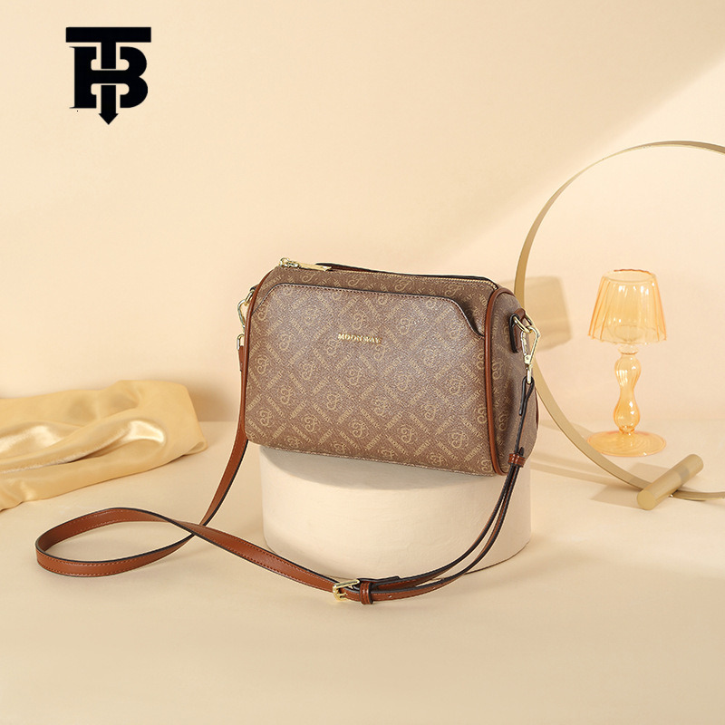 TB BHULAMTE Designer's New Women's Bag, European American Retro Fashion Trendy And Versatile Handbag Luxury Pillow Single-shoulder Crossbody