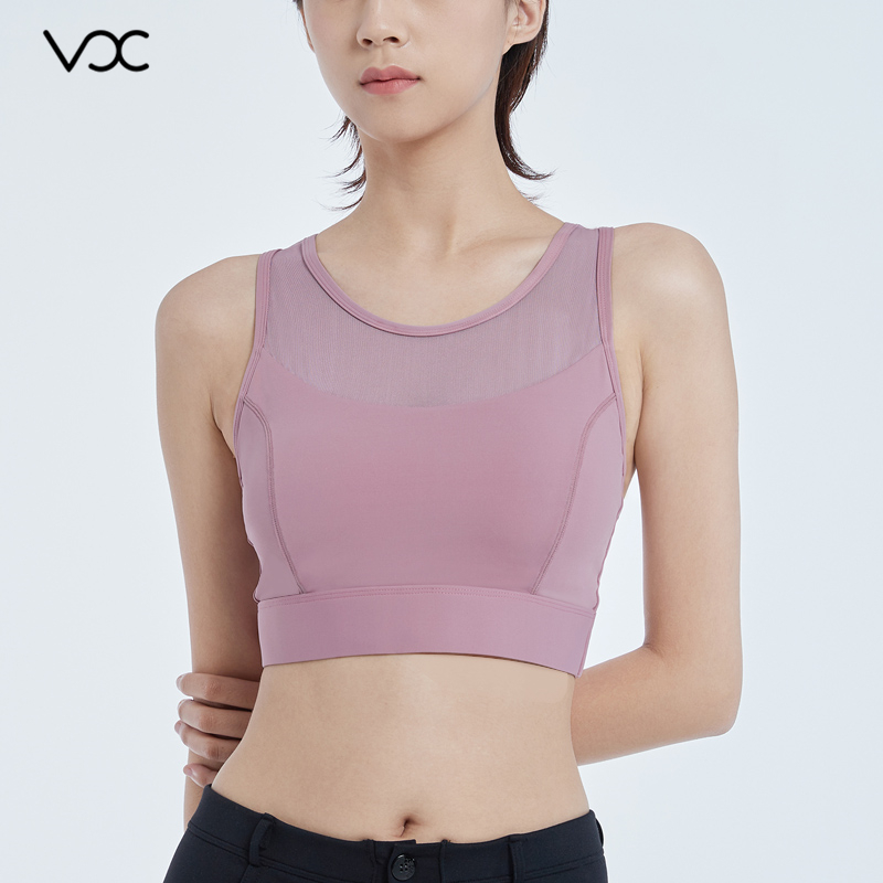Sports Bra with Extended Hem Design Enhanced Support for Worry-Free Running and Jumping