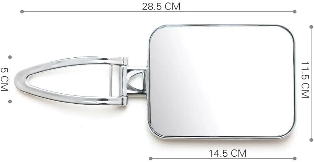 Folding Mirror for Desk Beauty Double Sided Pocket Handheld Mirror Pocket Magnifying Portable Vanity Makeup Mirror Tabletop