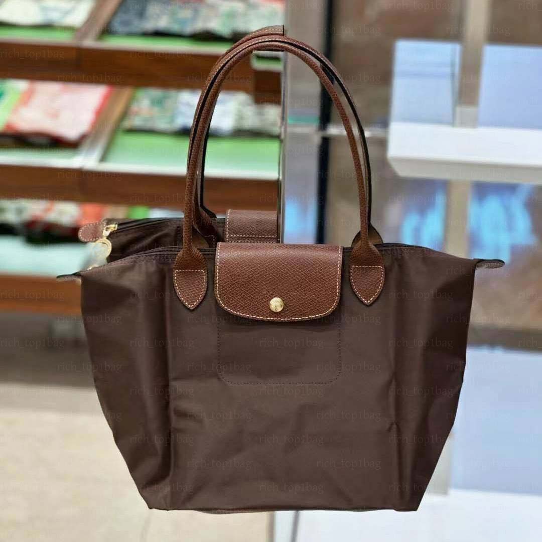 Designer bag nylon tote bag laptop shoulder bag waterproof shopping bag underarm bag foldable big capacity women men business lady 3 sizes