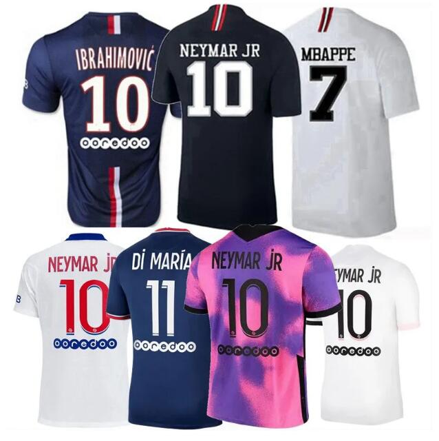 Retro classic 12 13 14 17 18 19 20 21 22 23 IBRAHIMOVIC soccer jerseys VERRATTI DI MARIA LAVEZZI DRAXLER CAVANI KIMPEMBE MBAPPE T.SILVA MATUIDI Neymar football shirt