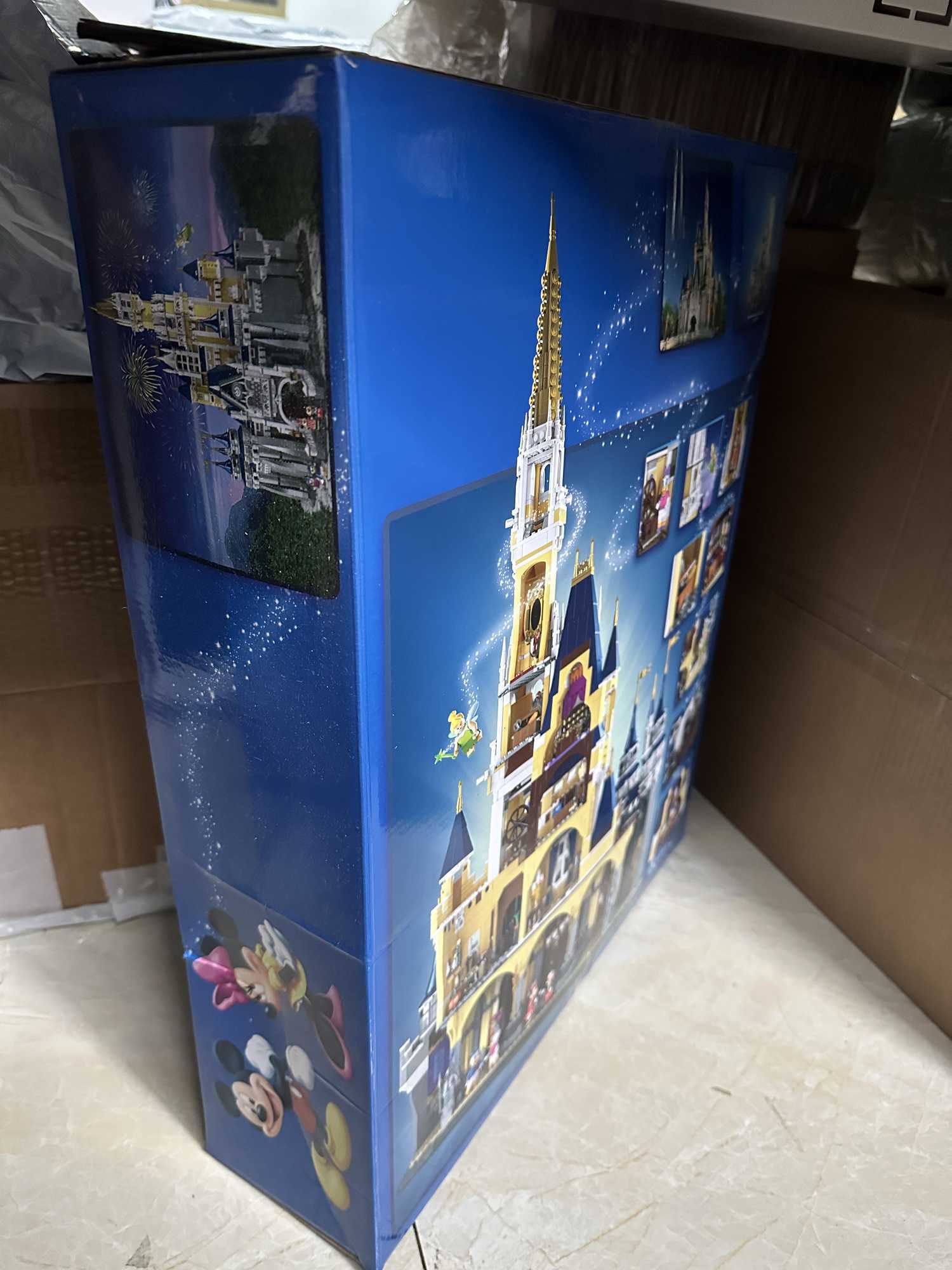 DISNEY 4837Pcs The Castle Princess Movie Model Bricks Building Blocks Creative Sets Adults Toys Christmas Gifts for Girls W20250630