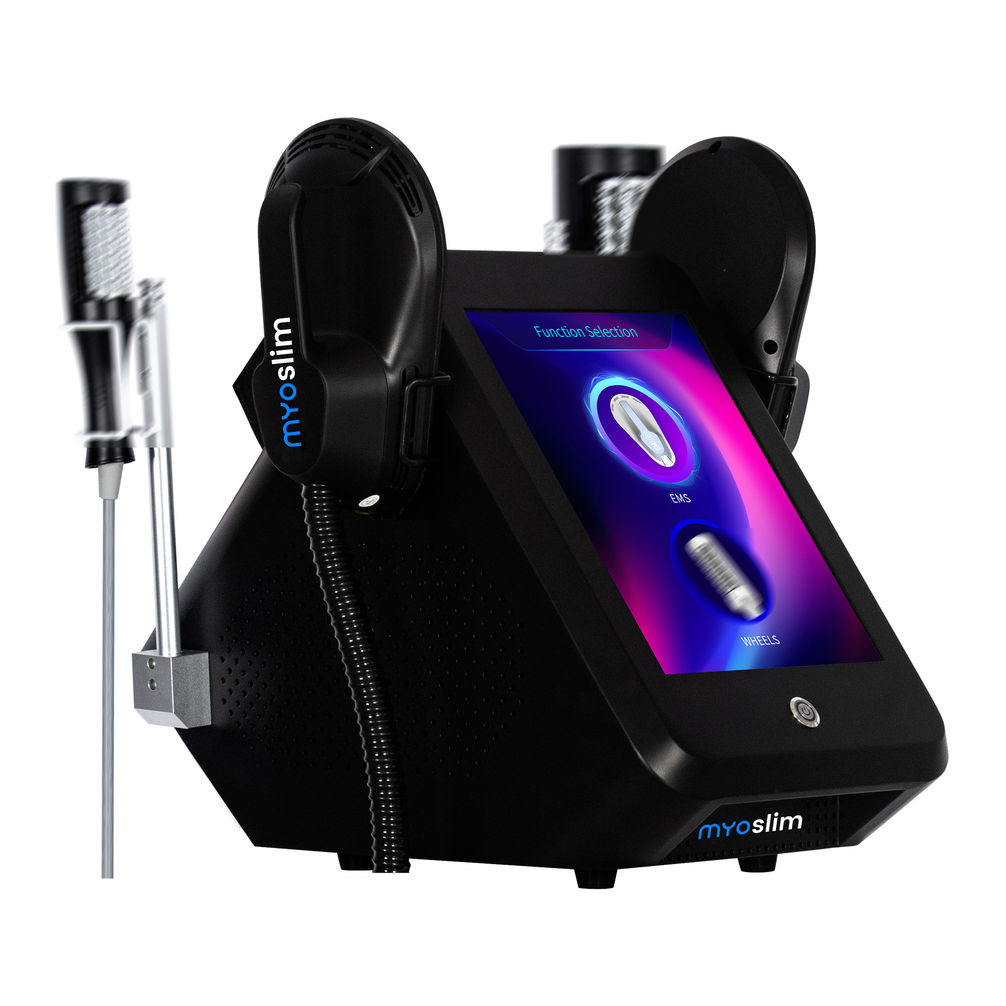New Electro Magnetic Stimulation RF 360 Degree Lift Face Slimming Fat Reduction Inner Ball Roller Body Sculpting Muscle Massage Slimming Beauty Equime