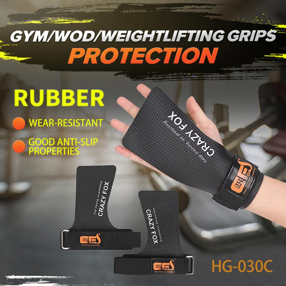 SMLXL Weightlifting Grip Lifting glove Guantes Crossfit Guantes Para Entrenar Gym Luva Musculao Masculino Calleras 250901